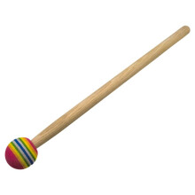 2 St Mjuka Lollipop Rainbow Trumklubbor med Huvudslagverk för Vuxna och Barn