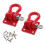 2 Set RC Car Part: 1 Set Climbing Trailer Tow Hook Hooks Buckle & 1 Set Adjustable  Bracket Extender 4
