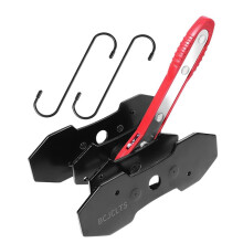 Brake Tools Caliper Piston Compressor Tool, Brake Caliper Compression Tool Kit with 2 Hooks, Large Red Disc Brake Repair
