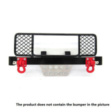 2 Set RC Car Part: 1 Set Metal Front Armor Protection Guard & 1 Set Metal Pedal Side Plate Slider
