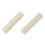 5Pcs Ukulele Ivory Slotted Nut with 4Pcs White Nylon Ukulele String Set 4