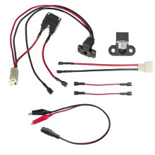Cargador Redondo de 6 V, 12 V y 24 V para Coche Eléctrico de Juguete Infantil. Piezas de Repuesto.