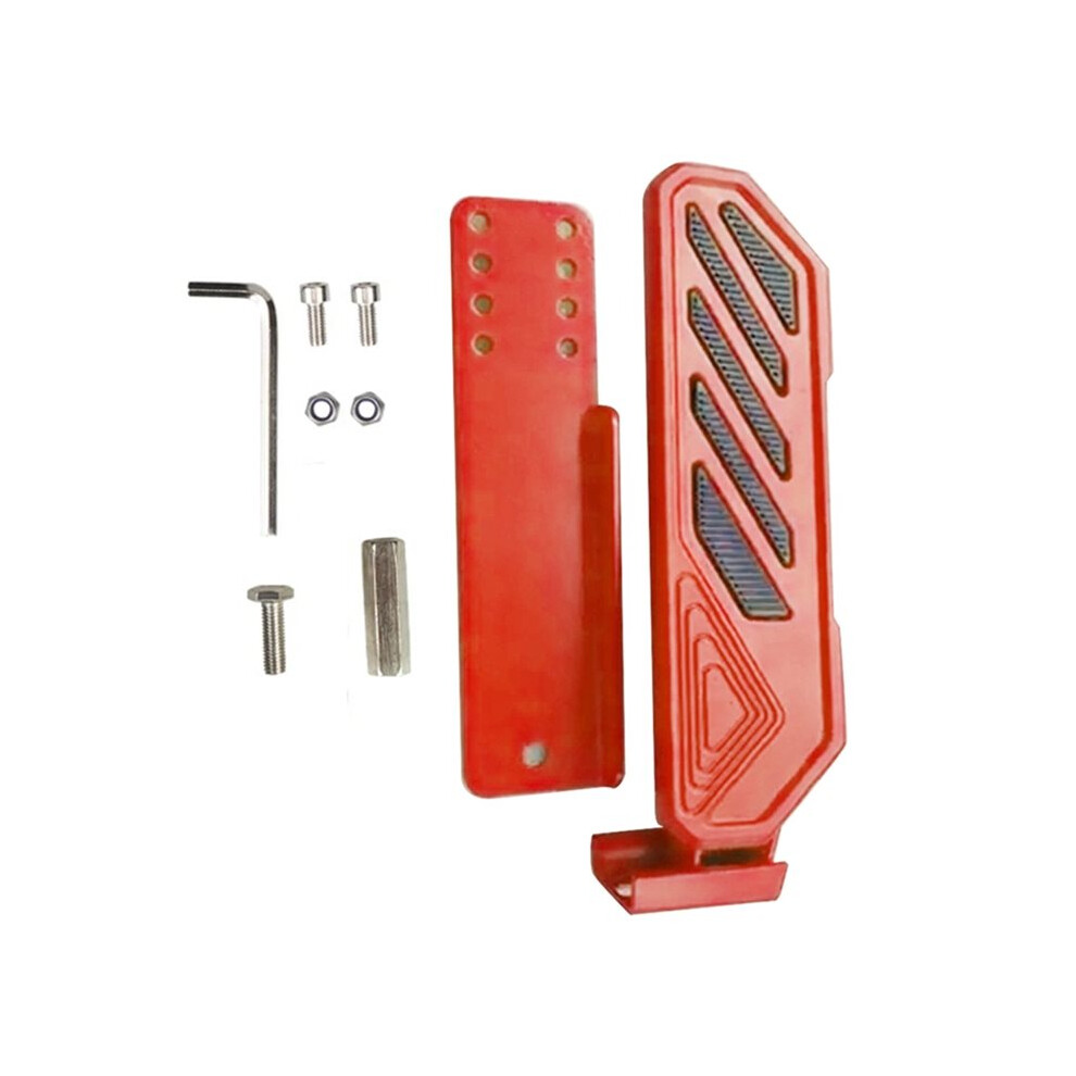 Driver Foot Rest Left Side Kick Panel For Gladiator Jt Anti-Slip 2018-2022 For Jl Jlu 4Xe Red 6032853653632