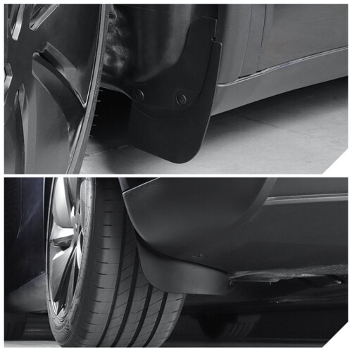 For  Model Y Launch 2025 4PCS Front & Rear Wheel Mud Flaps Kit,Scratch Protective Mudguard Covers 2