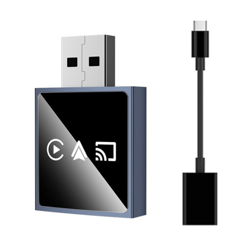 3in1 Wireless Carplay MirrorLinK Carplay Android Auto  Box USB Dongle Adapter CarPlay Wireless Plug and