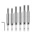 Self Centering Drill Bit Set - 3/32", 7/64", 9/64" Self Centering Drill Bit for Woodworking Door & Window Installation 1