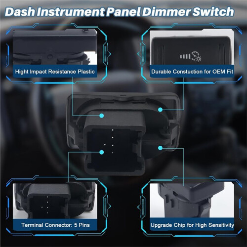 BC3Z-11691-AA Dash Instrument Panel Dimmer  Fit for  Expedition 2015-2017 BC3Z11691AA 1