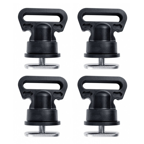 4pcs Kayak Track Mount Vertical Tie Down for Cooler & Accessory Security 2