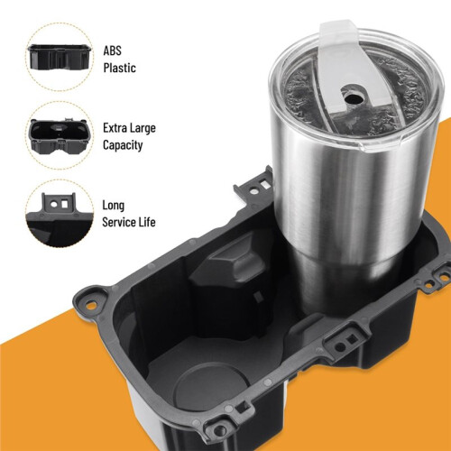 Center Console Cup Holder Insert for  Tacoma 2016-2023 Drink Cup Holder Replacement Accessories 2