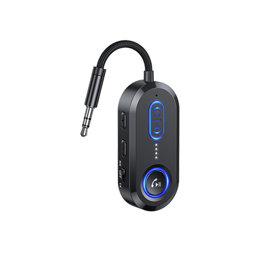 5.4 Audio Transmitter Receiver 3.5Mm Stereo Wireless Adapter With Mic For Car Airplane Tv Pc Headphones 4713004700055