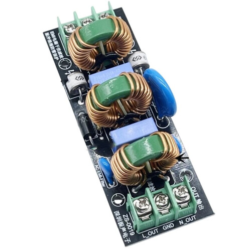 18A EMI Electromagnetic Interference Power Filter Filtering Pulse Surge  Protection Common Mode 1