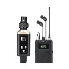 Sistema de Monitorización Intraaural Inalámbrico Portátil con Batería Recargable de Ion de Litio para Monitorización Profesional de Audio en