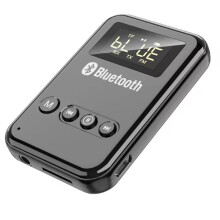 Émetteur-Récepteur 5.0, Adaptateur Jack 3,5 mm, Prise Auxiliaire FM, Kit Mains Libres pour Voiture avec Micro