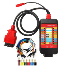 CTB007 PRO OBD2 Breakout Box with LCD Digital Vrms Display, ECU Testing Tool, Automotive Diagnostic Tool, CAN Test