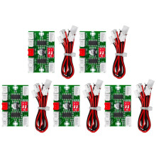 5pcs PAM8403 4-Channel  Digital Audio Amplifier Board, USB 5V, 4x3W Output, DIY Stereo Amp Module XH-A156