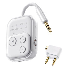 5.4 Audio-Ontvanger/Zender RT/TX 2-in-1 Adapter voor Tv, Oordopjes, Auto'S, Vliegtuigen, 3,5 mm AUX -Dongle