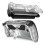 Clear Case with Stand for   Ally, Shockproof Anti-Scratch TPU Soft Protective Grip Cover for Ally X Console 1