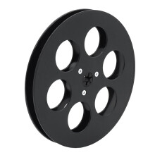 7 Inch Reel to Reel Tape Recorder 6 Hole Empty Open Reel for 1/4 Reel to Reel Tape Recorder A