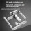 World Axis Hinge, Half-Height Door, Bidirectional Free Entry and Exit Door Hinge,  and Down Rotating Shaft 5