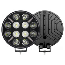 9-Inch LED Truck Light, Scani Off-Road Round Spotlight, Headlight, Driving Floodlight, LED Work Light, 12V