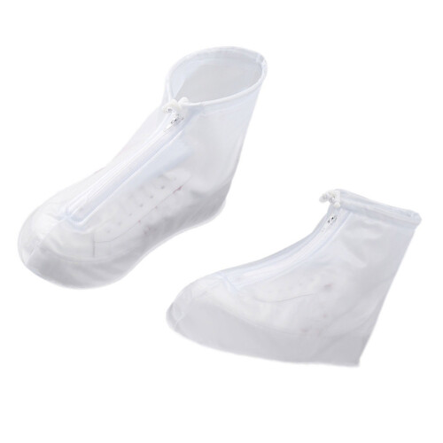 L Größe Regenschutz Überschuhe PVC Rutschfest 2