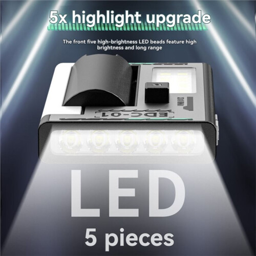 LED Ultra Bright Flashlight Waterproof Dustproof High Brightness Work Light with Ultra Long Endurance Lighting 2