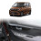 Car Front Inner Door Handle Panel Trim Inner Handle Bowl Trim Frame for  Move 2025 2026 Glossy Black 2