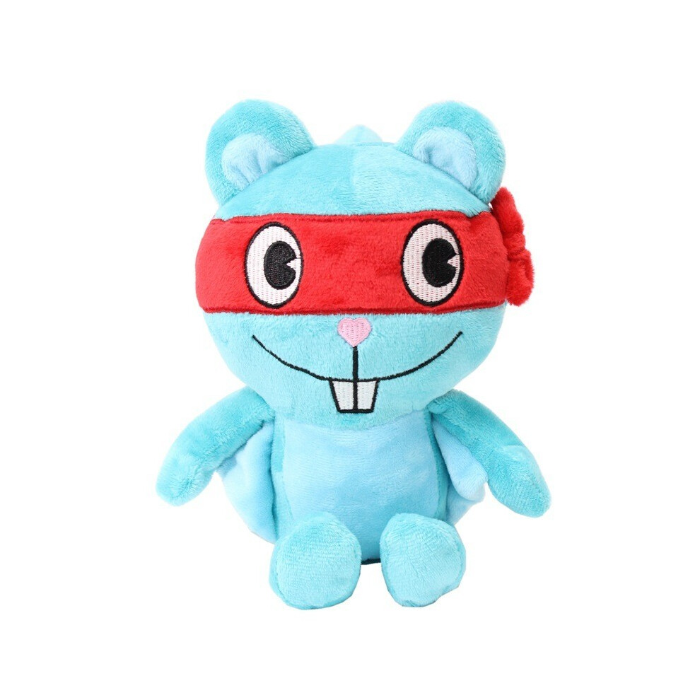 (Blue) Tree Happy Friends Theme Anime Cartoon Character Plush Toy Pillow Children Gift Blue