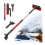 Ice Scrapers for Car Windshield,Brush and Ice Scraper with Squeegee, Extendable Aluminum Handle 2