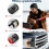 Ice Scrapers for Car Windshield,Brush and Ice Scraper with Squeegee, Extendable Aluminum Handle 4