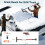 Ice Scrapers for Car Windshield,Brush and Ice Scraper with Squeegee, Extendable Aluminum Handle 8