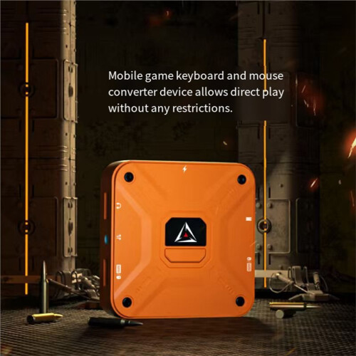 AX360M Keyboard and Mouse Adapter for IOS//PS4/NS Console FPS Gaming Converter Mobile App Setup Type C 1