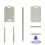 Magnetic Protective Case for PLAUD Note/Plaud Note Pro (2025) Recording Devices Transparent Grey 2