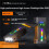 LED Rechargeable Small EDC Flashlight Pocket Keychain Flashlights RGB Side Light Waterproof Clip & Tail Magnet 4