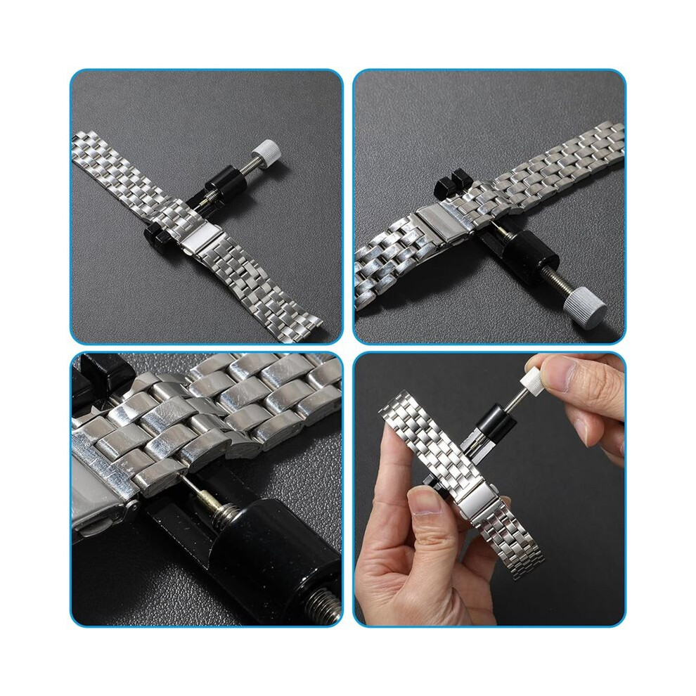 3Pcs Watch Link Removal Kit, Tools To Adjust And Replacement Bracelets Pin Remover For Sizing Strap, Adjuster Watches 4714239722584