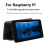 For Raspberry Pi 7 Inch  1024x600 Display IPS Capacitive Touch Screen with Case for Raspberry Pi 5 9