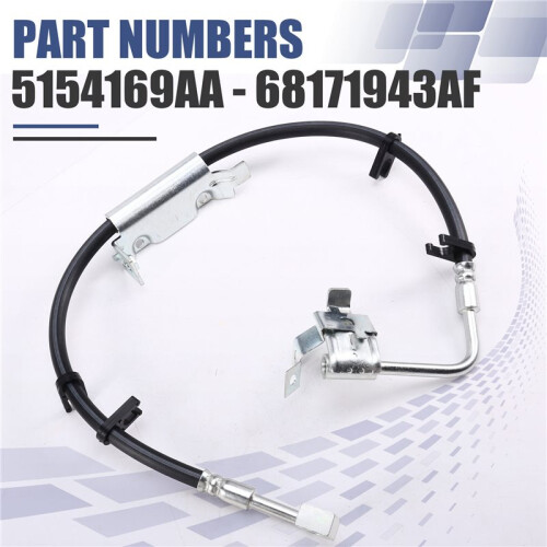 New Left Front Brake Hose Cable/Front Brake  68171943AB,68171943AC for   JK