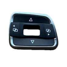 Car Multi-Functional Steering Wheel Control Button Cover Cap Trim for B7 6 MK6 CC