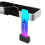 ARGB Synchronized  Card Bracket Vertical Transparent Illuminated ARGB Decorative Bracket Support 5V3Pin Fan 6