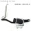 8G9N3C438AA Front Headlight Level Sensor HID Headlight Sensor for  Mondeo S-Max  8G9N-3C438-AA 9