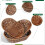 3 Pack Wicker Baskets, Woven Bread Baskets Sets,Tabletop Food Vegetable Basket for Serving Display Kitchen Restaurant 3