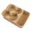 For  Leopard 8 DENZA B8 2025 /26 Car Silicone Refrigerator Storage Box Restyling Tray Interior Storage Yellow 3