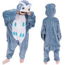 (Owl,110cm)Pijama de flanela animal infantil cosplay bonito Onesie roupa de dormir festa casa lounge wear