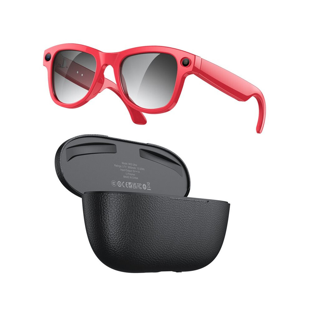 Ai Glasses With 8Mp Camera Video Recording Ai Photo Recognition Call Voice Translation Sunglasses B 4712661928185