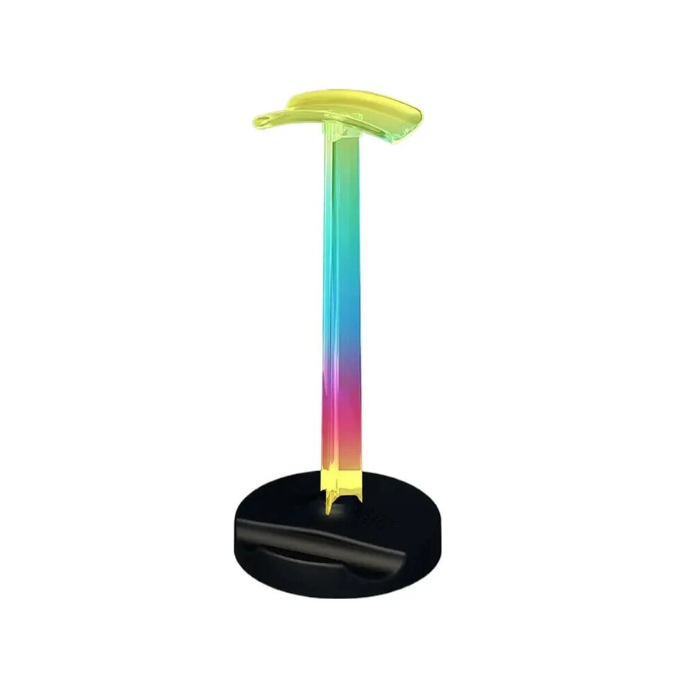 Rgb Gaming Headset Stand Desktop Ambient Lighting Ergonomic Headphone Stand Earphone Hanger For Pc Gamers Black 6031144169012
