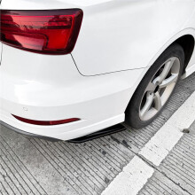 Rear Side Splitter for A3 S3 8Y S- 2021-2025 Rear Bumper Side Spoiler Splitter Diffuser Accessories