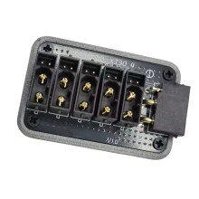 50A XT30 (2+2) Power Distribution Board Support CAN Protocol 5-Channel Output for Robot RC Car/Boat DIY Accessory