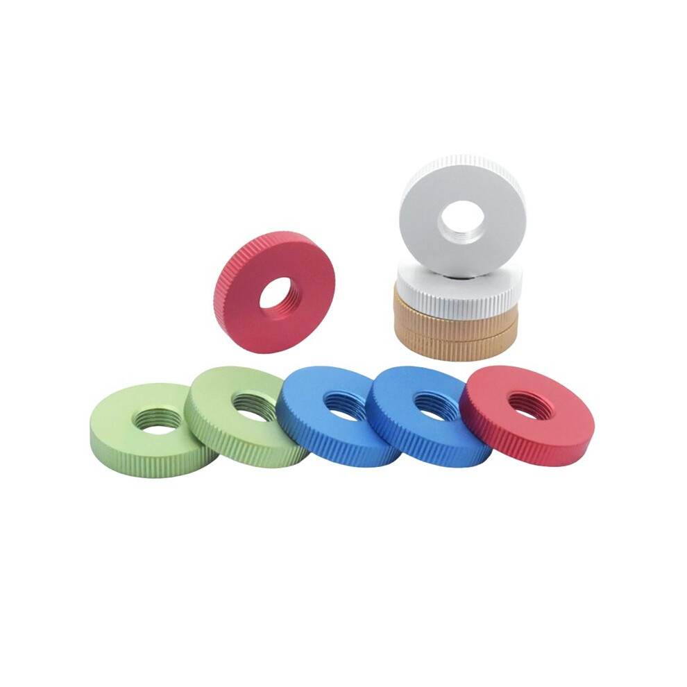 2Pcs Alloy Colorful Nuts For Nagra / Stellavox High Precision Reel Retaining Nuts 6031526646995