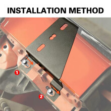 1 Pair Hood Lamp Bracket Car A-Pillar Spotlight Mount for GWM Tank 300 Modified Enhanced Visibility