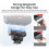 AMAGISN Adjustable Magnetic Quick Release Adapter Mount for  OSMO 360 / Action 5 Pro / 4 / 3 Action Camera Accessories 6